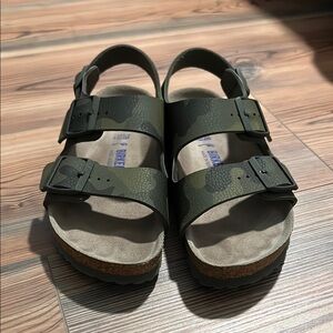 Birkenstock Milano Soft Footbed, Women’s Camo Sandals